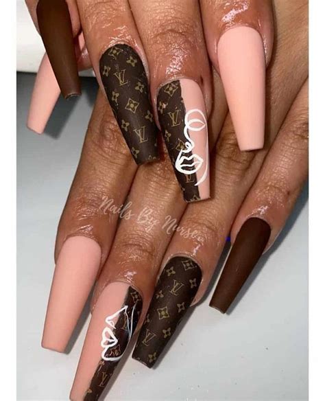 acrylic nails louis vuitton|louis vuitton nails.